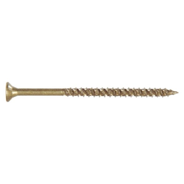 Hillman Wood Screw, #8, 1-3/4 in, Epoxy Coated Steel Flat Head Torx Drive 42478